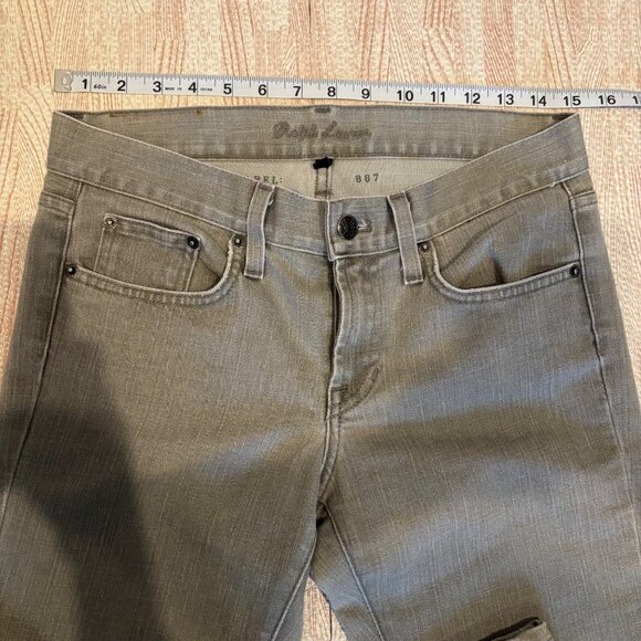 Ralph Lauren Black Label Straight Leg Jeans 867 Size 28 - Picture 8 of 11